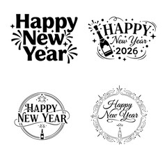 Obraz premium set of vintage labels and stamps