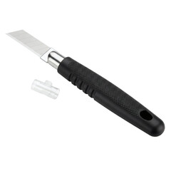 Box Cutter Knife with Transparent Guard, Isolated