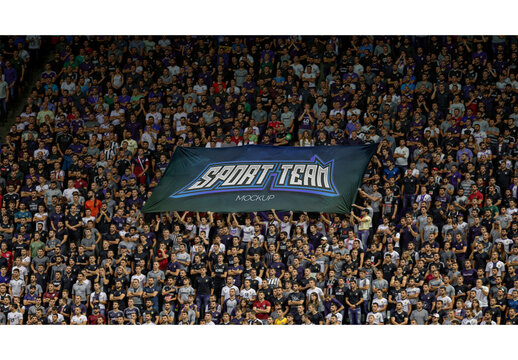 Banner Flag Mockup 02