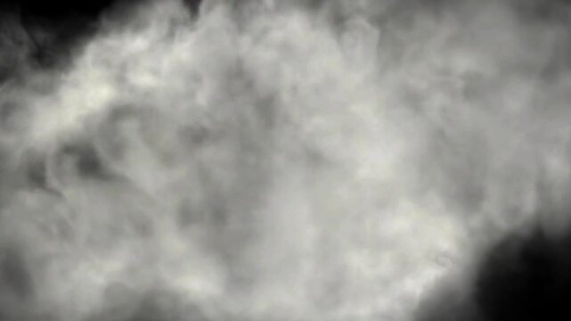 Thick Cloud Fog Smoke 4k Vapor Video Footage Realistic Effect