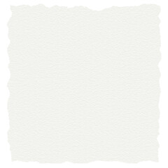 White torn paper texture element