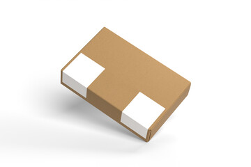 Cardboard Box Mockup