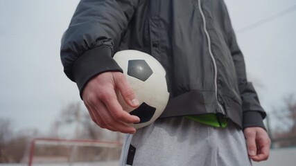 peaceful sportsman with focus, serene competitor ready to succeed, quiet athlete stays focused on approaching victory, composed player remains centered and prepared for imminent challenge ahead