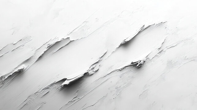 abstract white paint texture background with wavy layered strokes and peeled edges on light surface - Powered by Adobe