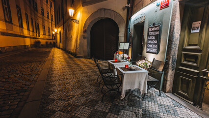 romantic dinner for two