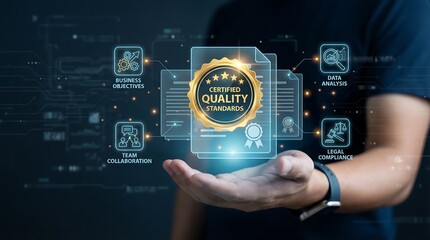 Quality standards certification in a futuristic digital environment