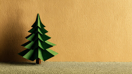 green christmas tree