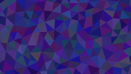 Obraz premium Abstract geometric pattern of deep blue and purple polygons with subtle color variations
