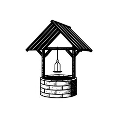 house on a white background