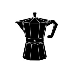 coffee maker isolated on white background