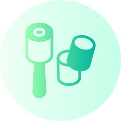 marshmallow gradient icon