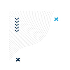 Abstract Corner Frame and Background For elegan design