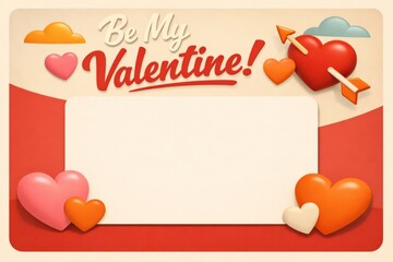 Romantic Greeting Card Design