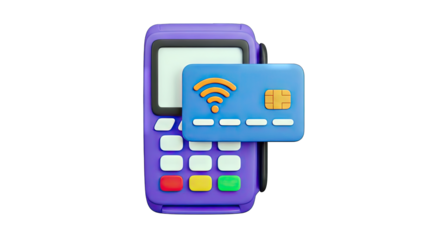 Contactless Payment with Credit Card on POS Terminal