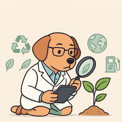 Environmental Scientist Dog