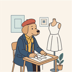 Fashion Designer Dog