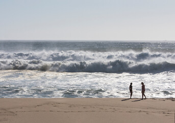 Olas de fuerte marejada