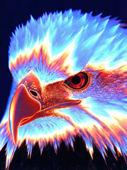 portrait of an eagle