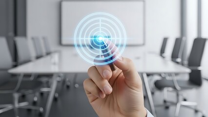 Targeting technology in modern conference room