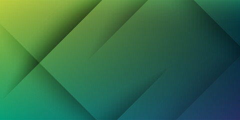 Obraz premium green gradient abstract background. overlaping shape. Suit for banner, web, poster, pamflet, brochure and presentation