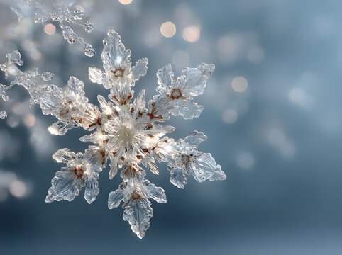 Weihnachtlicher Schneeflocken-Hintergrund