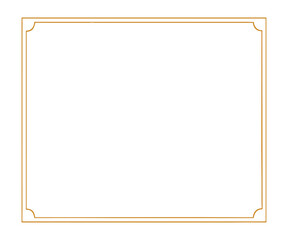 Obraz premium gold picture frame