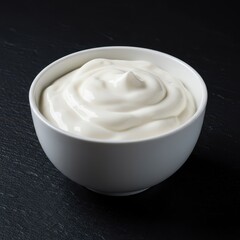 Smooth white dairy cream, fresh and pasteurized, ready for cooking or baking delicious treats, rich, pasteurized, texture