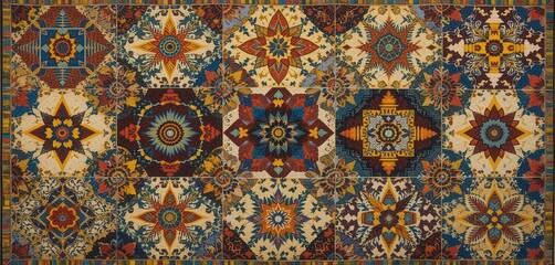 Arabic pattern. Seamless pattern. Arabesque ornament. generative AI Arabic pattern. Seamless pattern. Arabesque ornament.