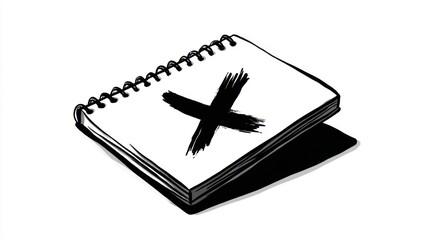 Silhouette of Students with Notebook on Large Desk in Bright Classroom Environment