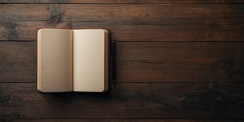 Wooden surface serving as a backdrop for business notes or sketches, highlighting natural materials and workspace design