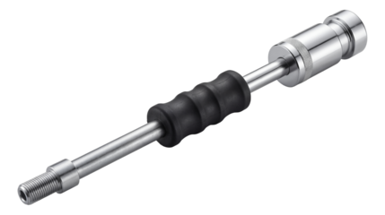 Long shaft sliding hammer clutch puller for ATV maintenance.