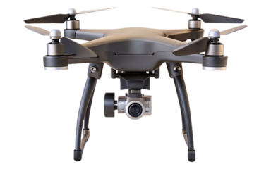 Drone Isolated on Transparent Background