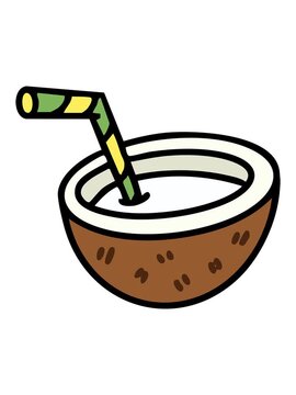 shivering motion animation of brazilian cocoloco brazilian cocktail