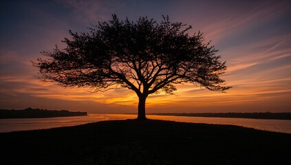 Singapore tree sea view, city skyline with lush park and water, Earth Day