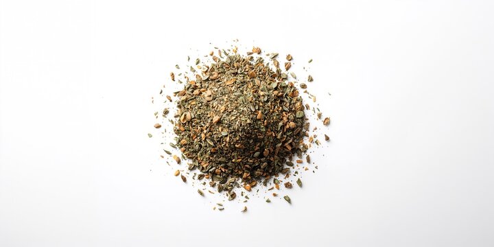 Dried oregano herb arranged on a background, highlighting seasoning storage techniques