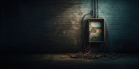 Aged electrical cutouts highlight safety hazards, stressing the need for inspection and replacement in electrical safety protocols