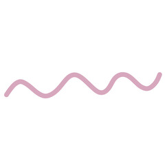 Vector curves that move back and forth.