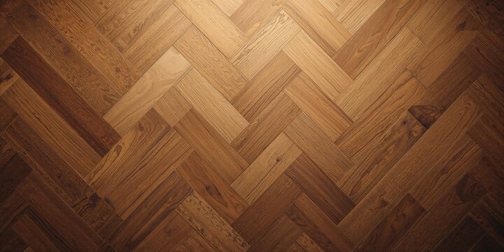 Semi-gloss wood with herringbone grain pattern used as a decorative background for editorial layouts
