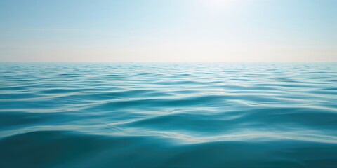 Fototapeta premium Stormy ocean scene with turbulent waves and a cloudy sky, suitable as a dynamic water background or screensaver, Earth Day