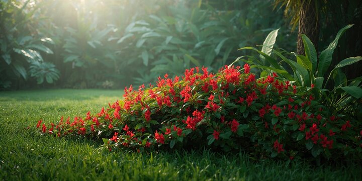 Perennial ground cover flowering plant belonging to Gesneriaceae, suitable for garden design