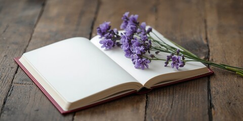 Notepad with floral decoration, suitable for Mother's Day messages, featuring space for handwritten notes