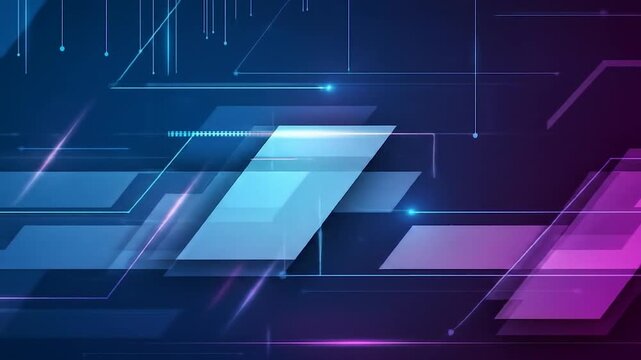 Futuristic Technology Abstract Background Digital Network Data Concept.