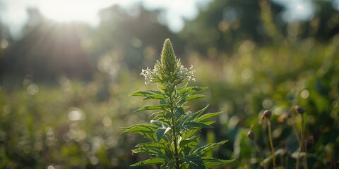 Klip Dagga herb historically employed in African medicine to treat headaches and snakebites, medicinal plant, Earth Day