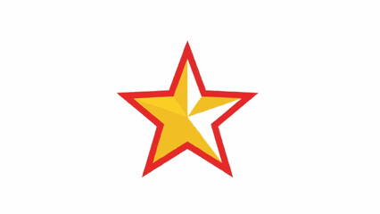 Minimal Christmas Star Emblem