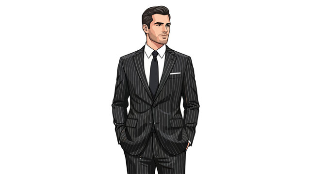 dress shirt and tie drawing Free Vectors