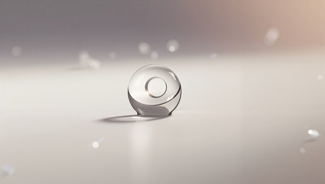 Intraocular smart lens implant in the eye, advanced medical devices and vision correction, World Sight Day