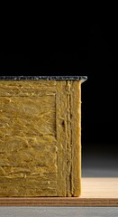 Detailed view of a high-performance insulation frame profile used in modern construction for improved thermal efficiency and energy savings ,efficient ,home improvement ,polyurethane
