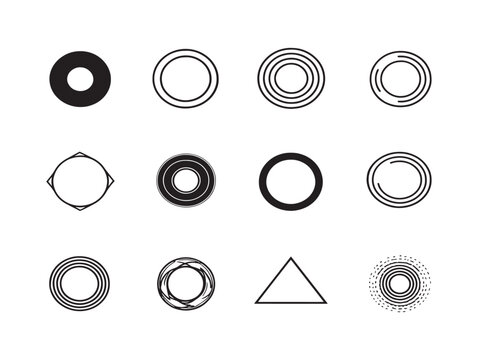 Variety of o ring seals and gaskets in different designs and materials