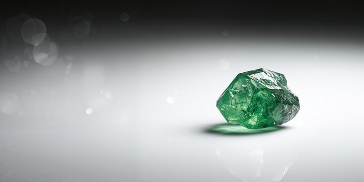 Close-up of green olivin crystals mineral texture for geological study