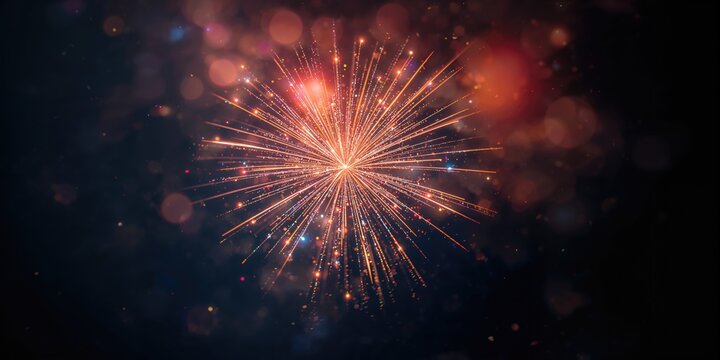 Abstract firework texture used as a vibrant background for text layouts, fireworks safety awareness day